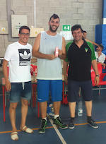 Un representant dels "Pestanas", sotscampions del Nivell B