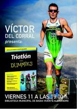 Portada del llibre 'Triatlón para dummies' de Victor del Corral