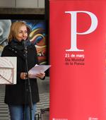 L'alcaldessa, Eva Menor, va obrir la IV Marat&oacute; de lectura popular de poesia