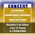 Cartell del concert de l'Agrupació Musical de Badia del Vallès