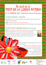 Cartell de la Festa de Llengua Materna 2017
