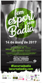 Cartell Cursa Badia 2017