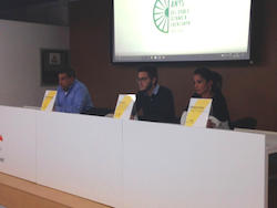 D'esq. a dreta: Manel Carbonell, Ivan Sanz i Juani Torres