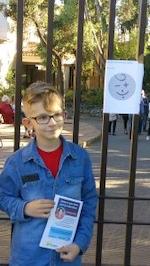 L'alumne de Las Seguidillas Rafael Mu&ntilde;oz. Foto cedida per l'escola