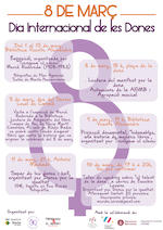 Cartell 8 de mar&ccedil; de 2017