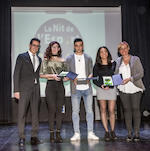 Marian Polo (segona per l'esquerra) es va erigir com a Millor esportista individual, seguida de Jennifer &Aacute;valos (segona per la dreta)i Adri&aacute;n Arenas