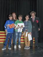 Infants premiats de 6&egrave; de prim&agrave;ria