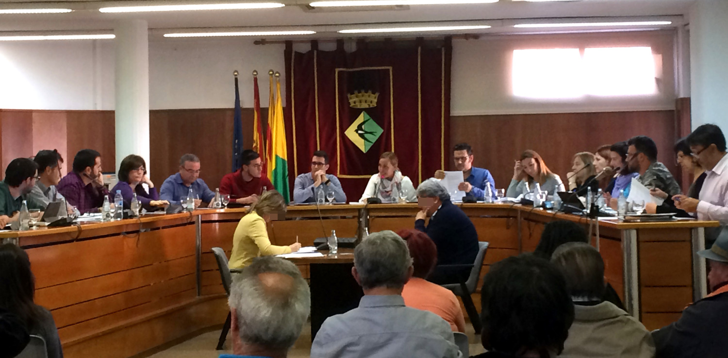 Imatge d'arxiu d'una sessi del Ple municipal