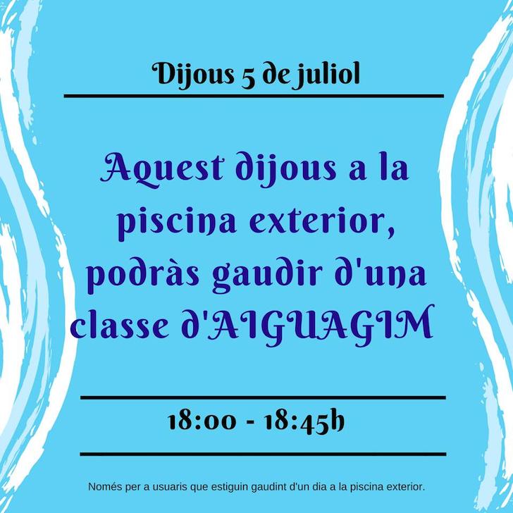 Cartell Aquagym