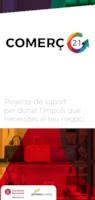 Díptic del projecte COMERÇ 21