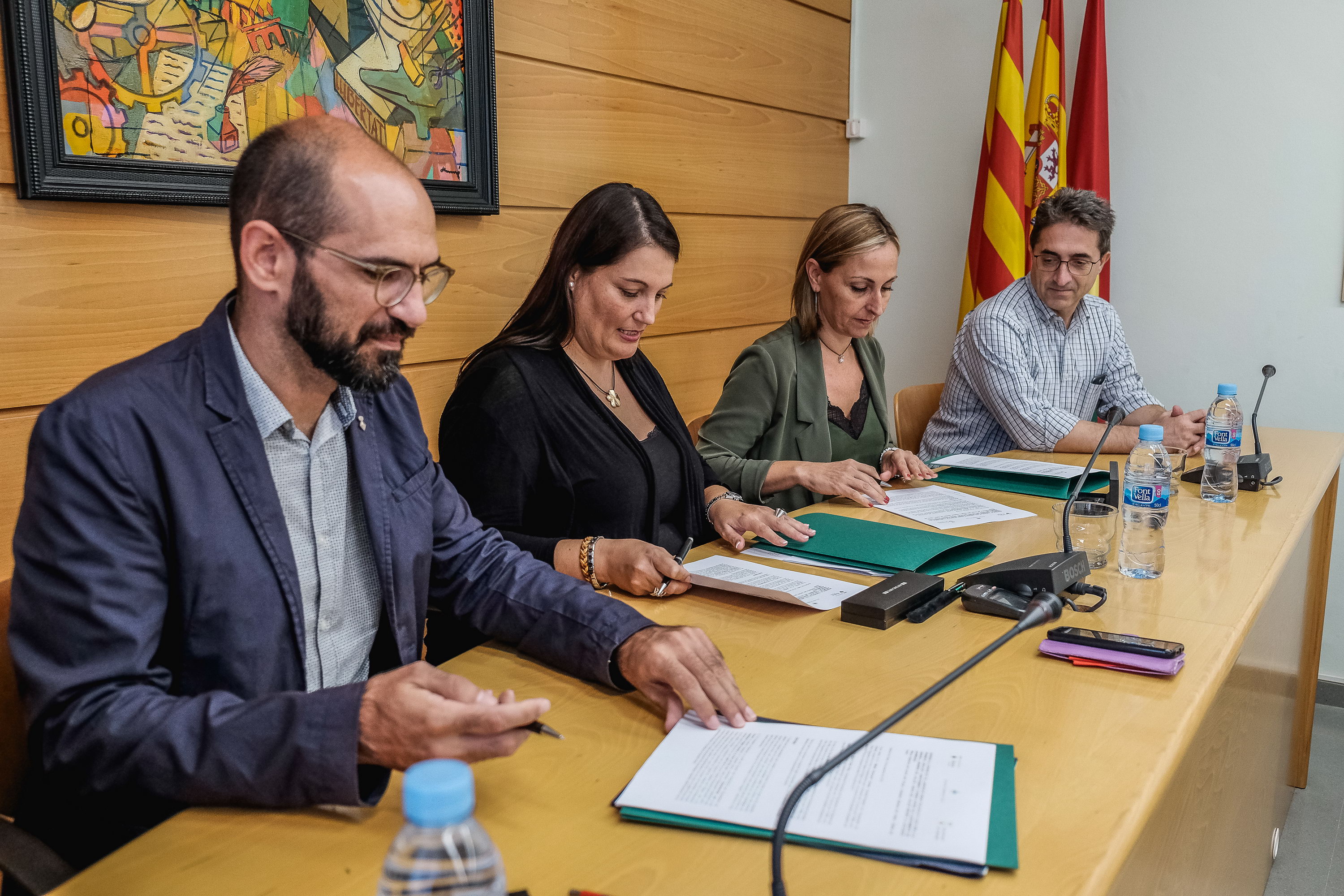 Signatura del conveni