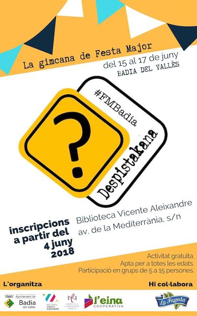 Cartell de la Despistakana