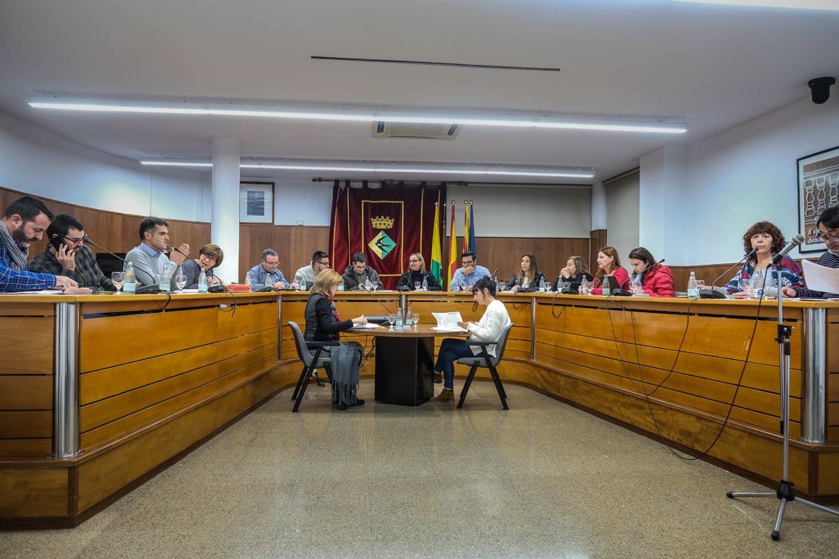 Ple ordinari celebrat el 30 d'octubre