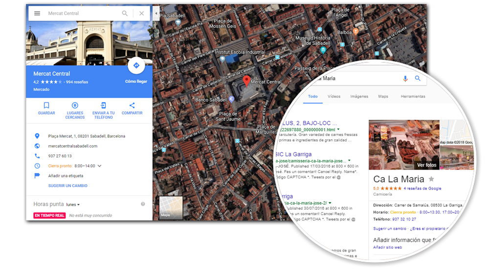 Fitxa de negoci a Google My Business