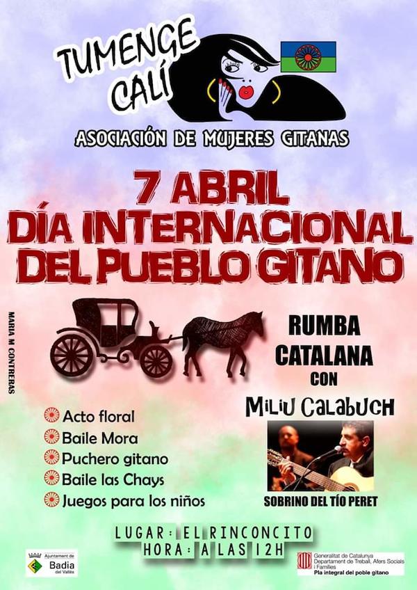 Cartell del Dia Internacional del Poble Gitano 2019