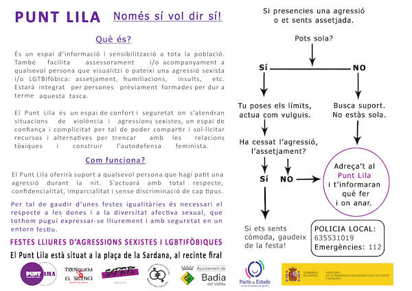 Informacions del Punt Lila
