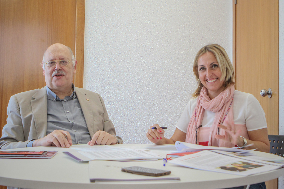 Signatura del conveni de collaboraci amb la Creu Roja