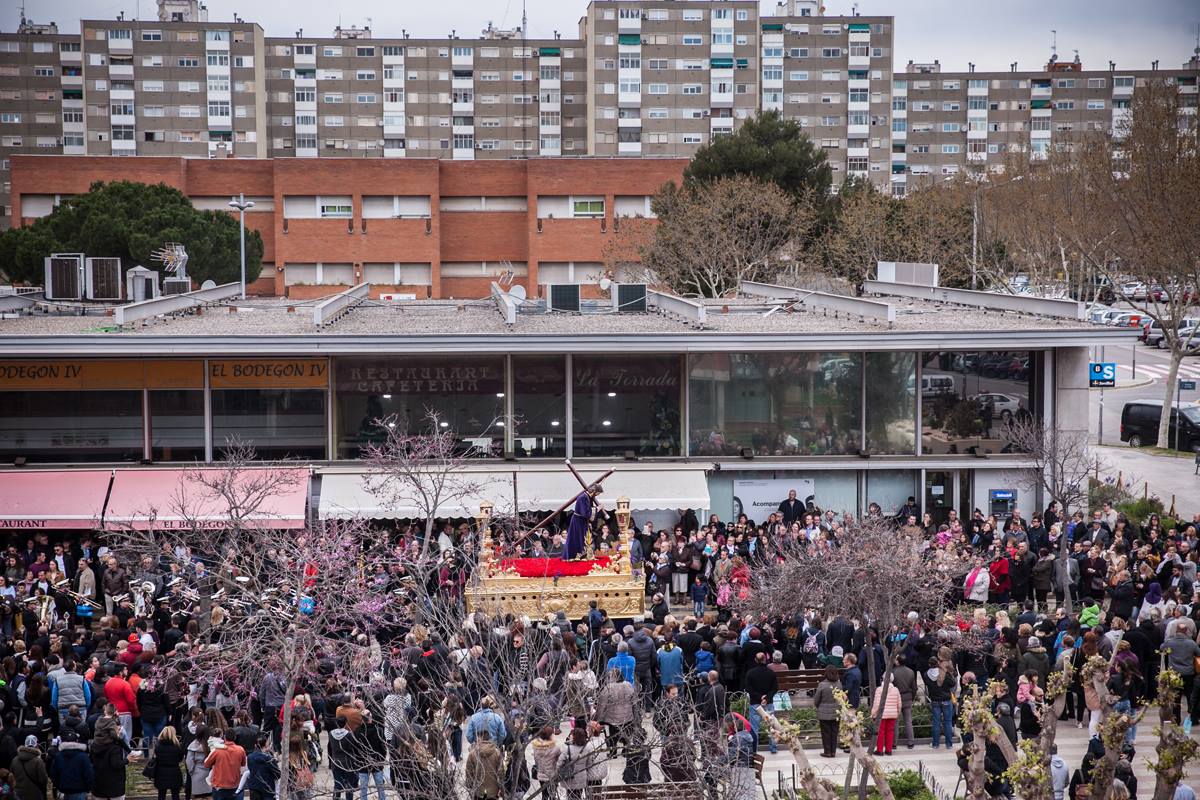 Imatge panormica de la Setmana Santa de l'any 2018