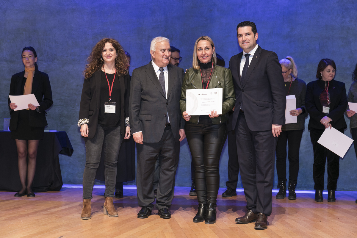 Lliurament del reconixement a Badia del Valls