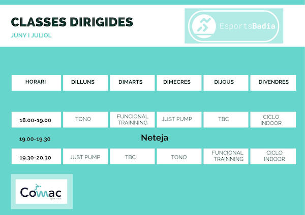 Activitats dirigides