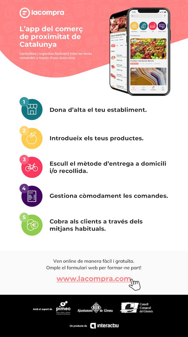 Funcionament de l'app lacompra