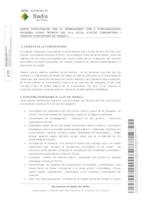 Bases i convocatòria del procés selectiu d'una plaça del Pla Local d'Acció Comunitària (PLACI) de l'Ajuntament de Badia del Vallès amb constitució de borsa de treball.