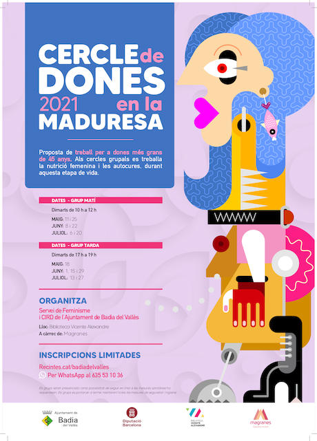 Cercle de Dones en la Maduresa, activitat per a dones de més de 45 anys, a la Biblioteca