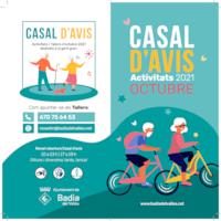 Activitats Casal de Gent Gran - Octubre 2021 (català)