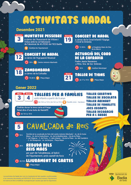 Activitats de Nadal a Badia