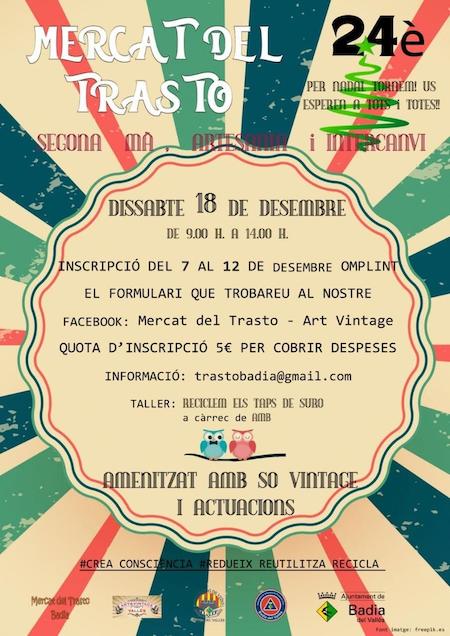 Cartell del Mercat del Trasto