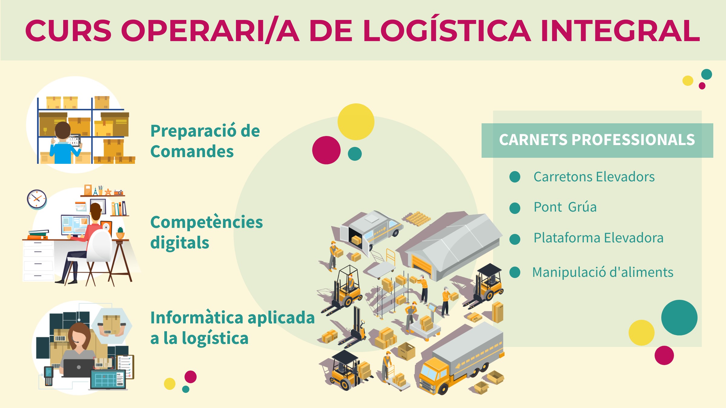 Nou curs de formaci integral en logstica