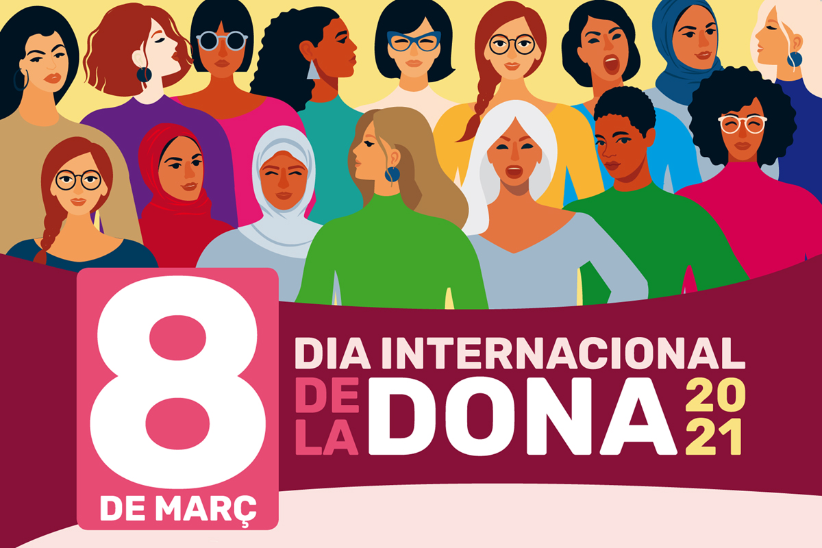 Imatge dels actes del Dia de la Dona 2021 a Badia del Valls