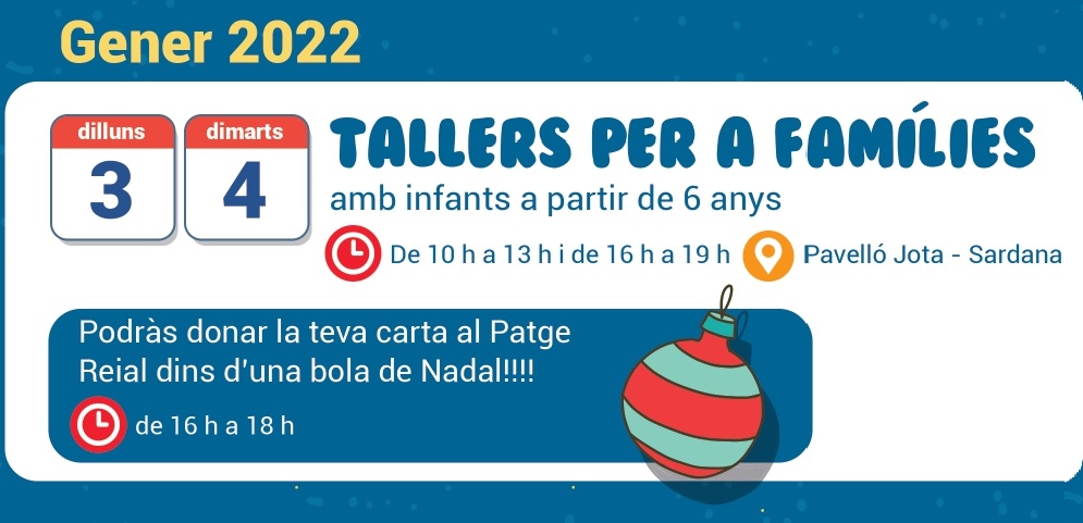 Tallers de Nadal 2021