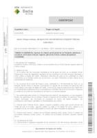 Certificat d´aprovació, a la Junta de Govern Local, de la relació provisional de persones sol·licitants admeses i excloses per a les parcel·les dels horts urbans municipals de Badia del Vallès.