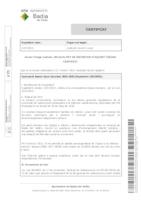 Certificació de l´aprovació de les bases dels ajuts escolars 2021-2022