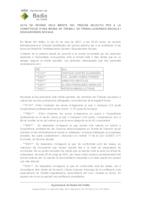 Acta del Tribunal Qualificador de revisió de mèrits i convocatòria per a les entrevistes del procés selectiu per a la constitució d'una borsa de treball de Treballadors/es i Educadors/es Socials