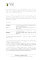 Acta de constitució del Tribunal del procés selectiu per a la cobertura interina de la plaça de tresorer/a de l'Ajuntament de Badia del Vallès i la constitució de borsa de treball