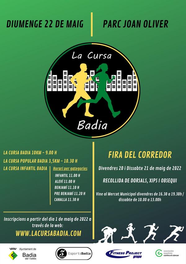 Cartell de La Cursa de Badia 2022