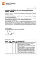 Requeriment de documentació