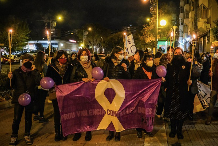 Commemoració del Dia Internacional per l´Erradicació de les Violències Masclistes de l'any passat