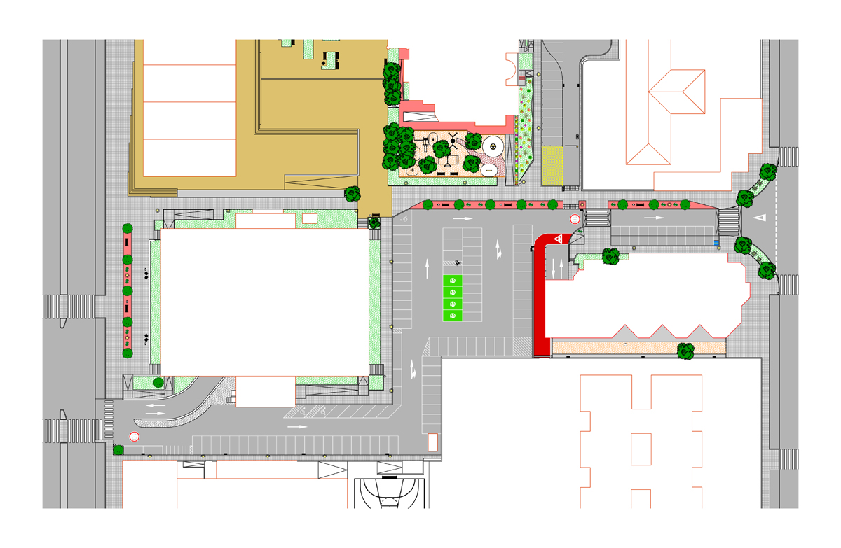 Distribuci de les places d'aparcament del Mercat