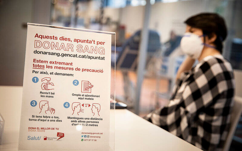 Divendres, jornada de donació de sang al Centre Antonio Machado