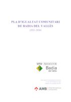 Pla d´Igualtat Comunitari de Badia del Vallès (2021-2024)