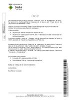 Anunci de convocatòria per a l´assignació de places per a l´Espai de Joc de l´Ajuntament de Badia del Vallès