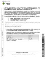 Acta de selecció per a la contractació d´un/a dinamitzador/a digital