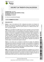 Resolució que aprova la convocatòria per a la a contractació laboral de dos oficials i dos ajudants de Manteniment, d´acord amb el Pla Local d´Ocupació en el marc del Catàleg de Serveis 2022 de la Diputació de Barcelona