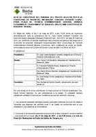 Acta de constitució del tribunal del procés selectiu per a la cobertura en propietat, mitjançant concurs-oposició lliure, d´una plaça de tècnic/a d´Administració General d´Economia