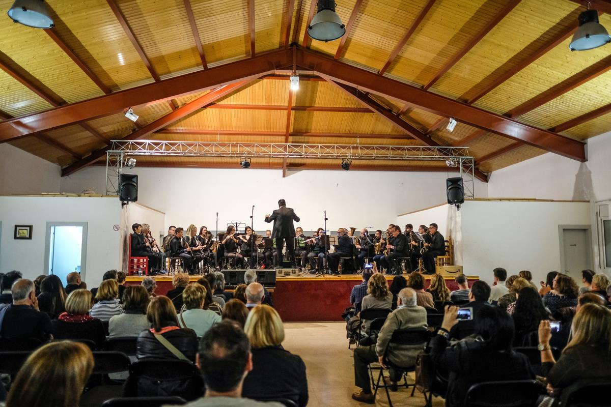 L'Agrupació Musical de Badia del Vallès, en un concert