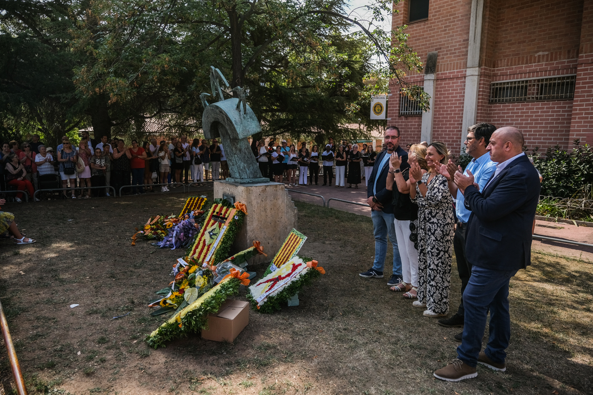 Commemoració de la Diada a Badia del Vallès