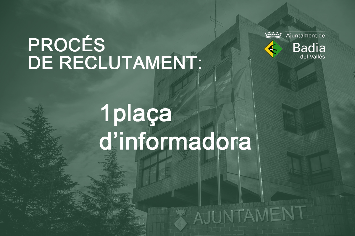 Procs de reclutament d'una informadora